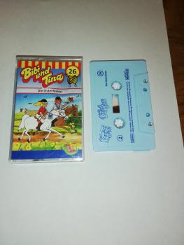 Bibi und Tina Folge 26 Die Osterferien Weiß mit Blauen Druck 4.27126 Kiddinx(Innencover minimal beschrieben)